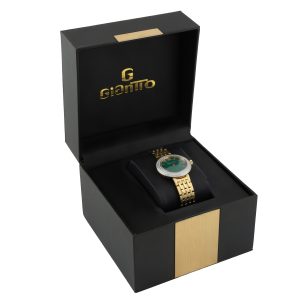 جيانتو صنقل فصوص ذهبي مينا اخضر