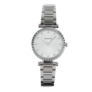 جينيفا صنقل فضي مع ذهبي  مينا رصاصي