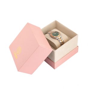 كابا صنقل فصوص فضي مع برونزي مينا اخضر